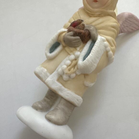VINTAGE‎ Hallmark Keepsake Christmas Angel Friend Ornament 1997 Holiday Decor - Picture 10 of 11
